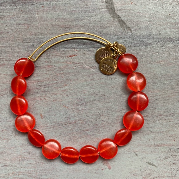 Alex and Ani Jewelry - ❌SOLD❌Alex & Ani Cinnamon Sugar Rush Beaded Bangle